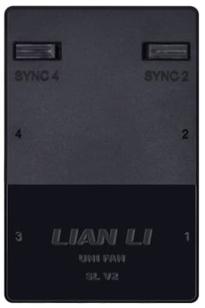 Lian Li UNI HUB SLV2-kontroller - vit