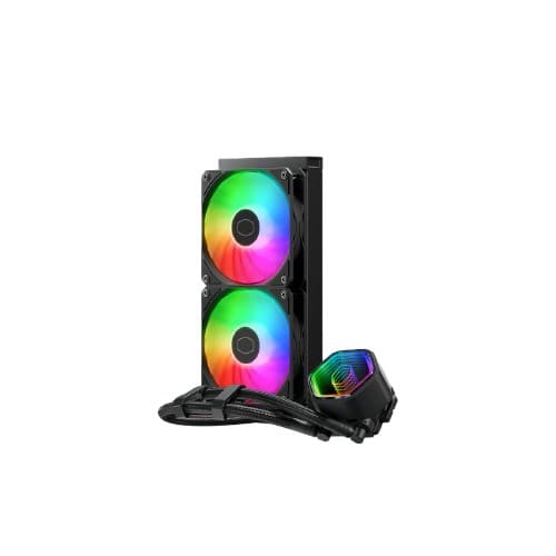 Cooler Master MasterLiquid 240 Core II Processor Vätskekylningskit 4,72" (12 cm) Svart Svart