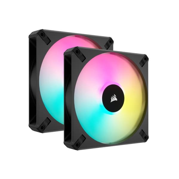 Corsair CO-9050156-WW Datorkylning Datorchassi Fläkt Svart 2 st