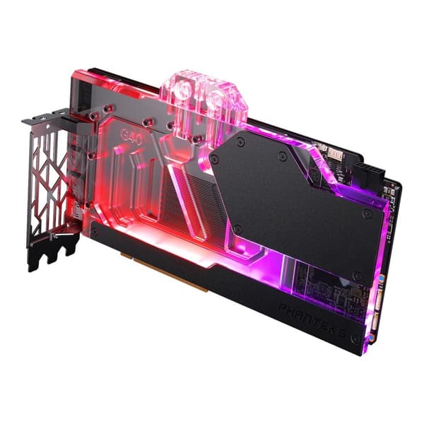 Phanteks Glacier G40 Vattenblock + Bakplatta