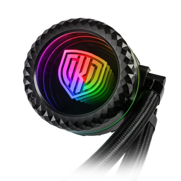 Kolink Umbra Void 360 AIO Processor Væskekølingssæt 12 cm Sort 3 stk.