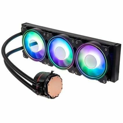 Kolink Umbra Void 360 AIO Processor Væskekølingssæt 12 cm Sort 3 stk.