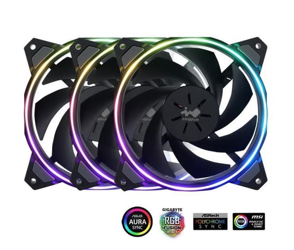 120MM 3-RGB BLÆSER SÆT SIRIUS LOOP X3 IN-WIN