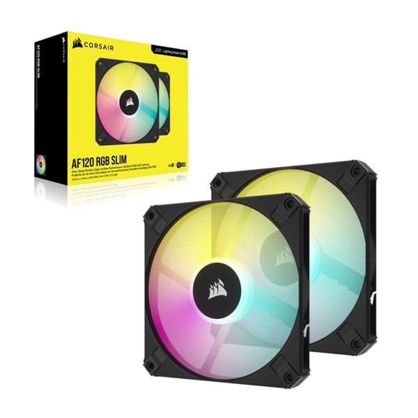 Corsair CO-9050163-WW tietokoneen jäähdytysjärjestelmä Tietokoneen kotelotuuletin 12 cm musta
