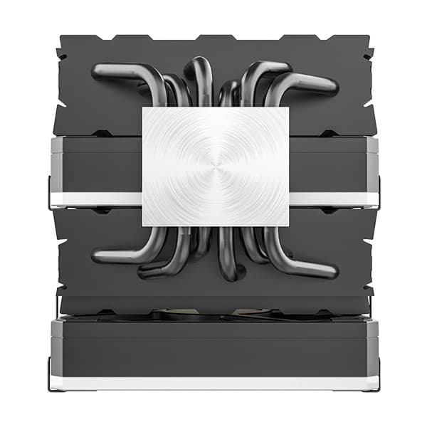 Montech Metal DT24 Premium -tietokonekotelo, prosessorin jäähdytin, 12 cm, musta