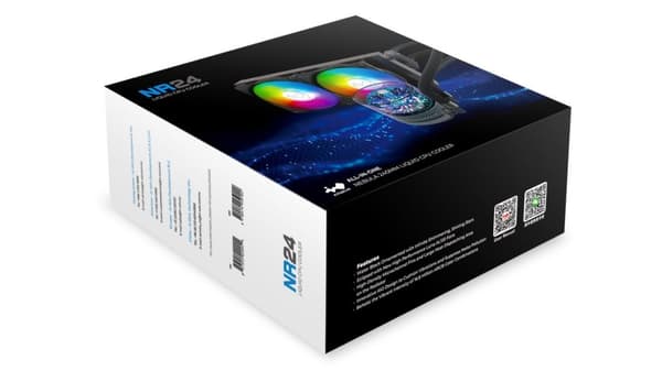 In Win NR24 Processor Vätskekylningskit 12 cm Svart 1 st