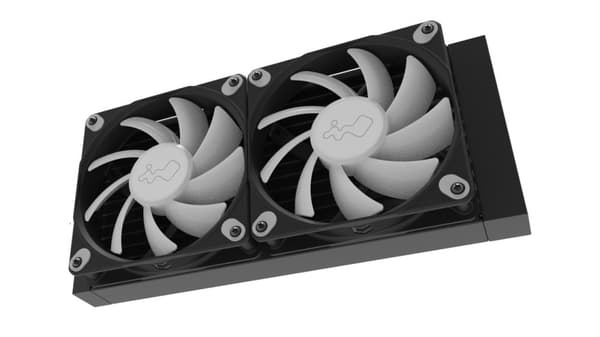 In Win NR24 Processor Vätskekylningskit 12 cm Svart 1 st