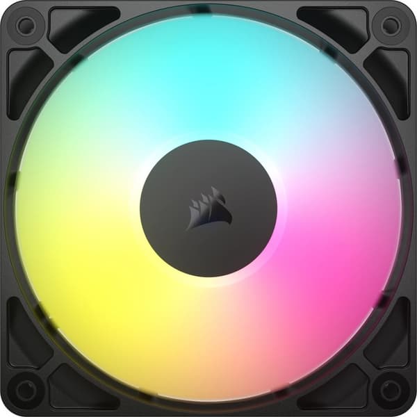Corsair RS120 ARGB Datorchassifläkt 12 cm Svart 3 st