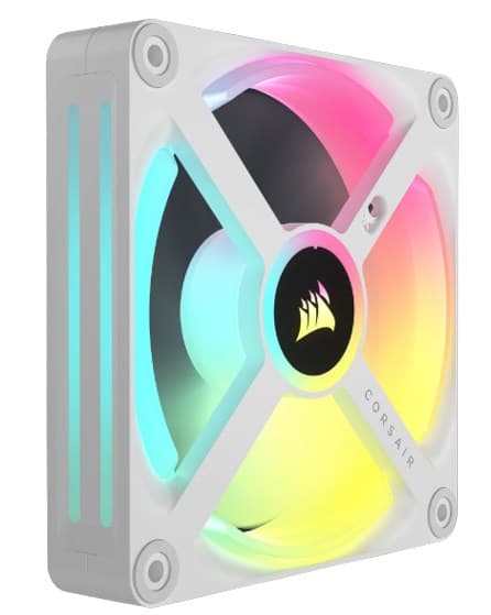 Corsair CO-9051005-WW Datorkylning Datorchassi Fläkt 12 cm Vit 1 st