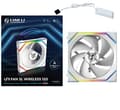 Miniatyrbild 1 av 2: Lian Li UNI FAN SL Wireless 120 Datorchassi 12 cm Vit 1 st