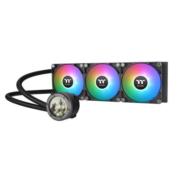 Thermaltake TH360 V2 Ultra Processor Alt-i-en væskekøler 12 cm Sort Sort