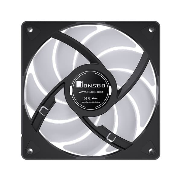 Jonsbo CR-1000 V2 Color Processor Luftkylare 12 cm Svart 1 st