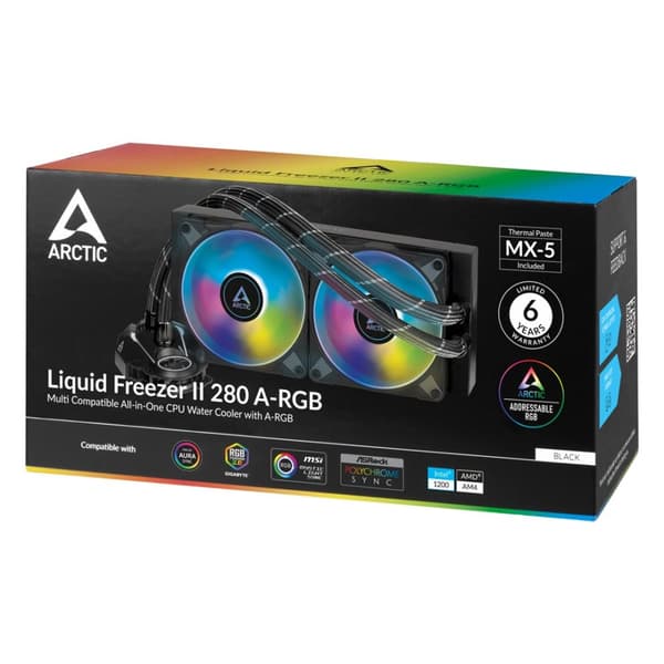 ARCTIC Liquid Freezer II 280 A-RGB processorvätskekylningssystem