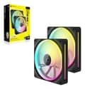 Miniatyrbild 3 av 5: Corsair CO-9051028-WW Datorkylning Datorchassi Fläkt 14 cm Svart 2 st