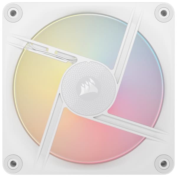 Corsair iCUE LINK LX120-R RGB Computerkabinet Ventilator 12 cm Hvid 3 stk