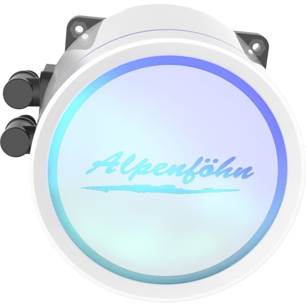 Alpenföhn Gletscherwasser 360 Processor Alt-i-en væskekøler Hvid