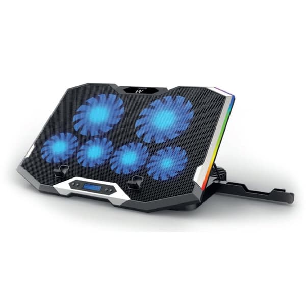 Spillekølingsbase for en laptop Ewent EW1260 Sort, Hvid