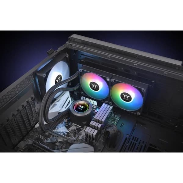 THERMALTAKE TH240 V2 A-RGB Sync - Vattenkylning AIO - 2x120mm