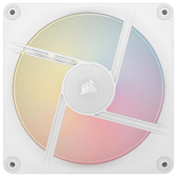 Fläkt - CORSAIR - iCUE Link LX140-R RGB - 140mm - Låg Ljudnivå - Anpassningsbar RGB Belysning Vit