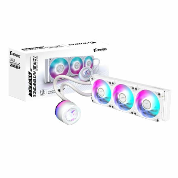 CPU-vifte Gigabyte GP-AORUS WATERFORCE X II 360I Ø 12 cm