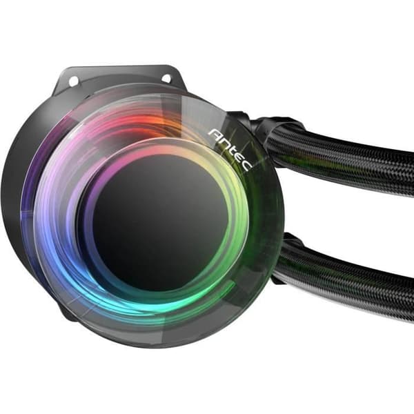 Kit för AIO-vattenskylning - Antec - Vortex RGB - 360mm - Svart - Kompatibel med LGA1150