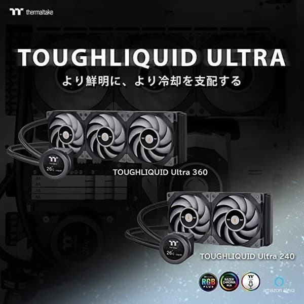 CPU vätskekylning THERMALTAKE TT TOUGHLIQUID ULTRA 240 | CL-W322-PL12GM-B
