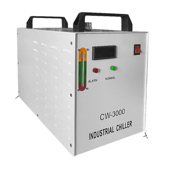 Industriel Vandkøler, 6L Kapacitet, Effektiv Køleydelse,CW-3000