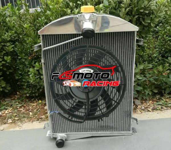 56 mm aluminium, hållbar konstruktion, enkel installation,Radiator och fläkt