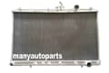 Miniatyrbild 1 av 2: Aluminiumkylare för Mitsubishi Lancer EVO 1 2 3, 2-radig design, förbättrad kylkapacitet,endast radiator