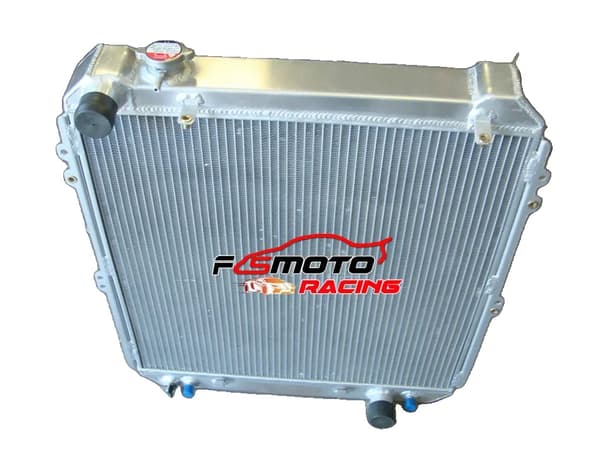 Aluminium Radiator, 3 Rækker Design, Forbedret Køleeffektivitet, Holdbar TIG Svejset Konstruktion