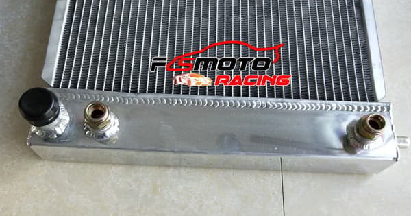 Aluminiumkylare, förbättrad kylkapacitet, kraftig design, komplett med kylartopp.