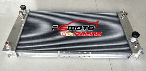 Aluminiumkylare, förbättrad kylkapacitet, kraftig design, komplett med kylartopp.