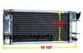 Miniatyrbillede 1 af 4: Go-Kart Radiator, Øget Kølekapacitet, Holdbar Aluminiumskonstruktion, Præcisions TIG-svejsning