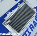 Pikkukuva 3 / 4: Alumiininen jäähdytin tuulettimella, lisääntynyt jäähdytyskapasiteetti, kestävä TIG-hitsattu rakenne, yhteensopiva Yamaha ATV YFZ450:n kanssa.