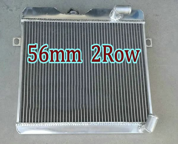 Aluminiumkylare för Alfa Romeo GT 105-serien, helaluminium, förbättrad kylning,2R Radiator Endast
