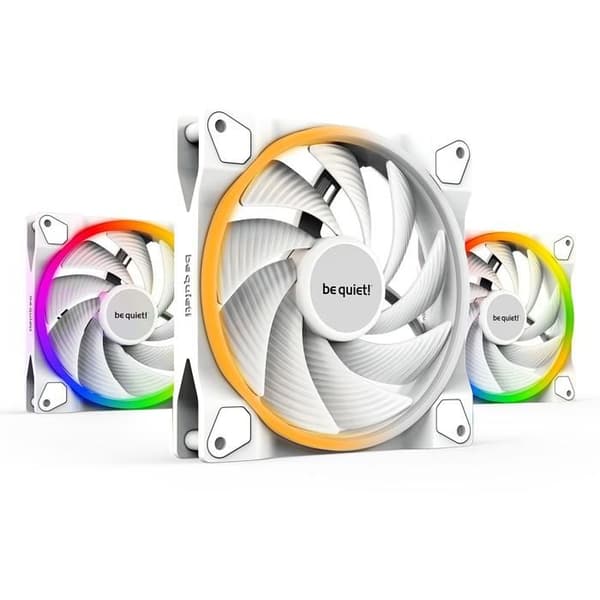 BEQUIET Ljusvingar 140mm PWM Vit