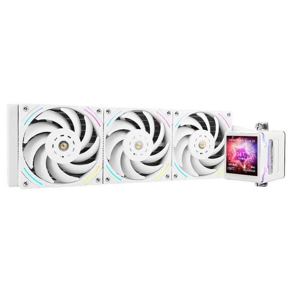 Thermalright Elite Vision 360 ARGB Vit - Vattenkylning CPU Processor