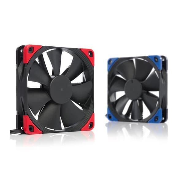 Noctua NF-F12 PWM chromax.black.swap, PC-fodral, Fläkt, 12 cm, 300 rpm, 1500 rpm, 2,61 mmH2O