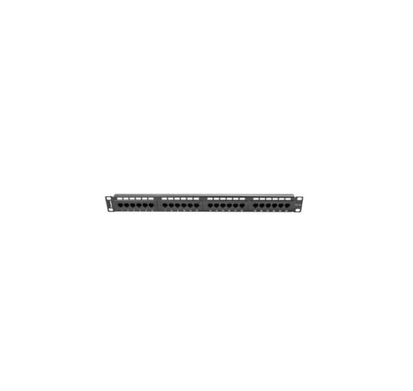 Lanberg, Patch Panel 24 port 1U 19" CAT.5E UTP, PPU5-1024-B