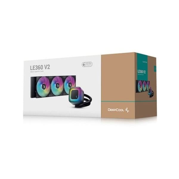 CPU Kühlare DeepCool LE360 V2 RGB 3x120mm Aluminium PWM ARGB Multisocket