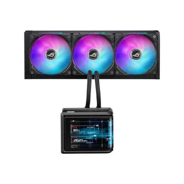 ASUS ROG Ryuo IV SLC 360 ARGB All-in-one vätskekylningssystem 12 cm Svart