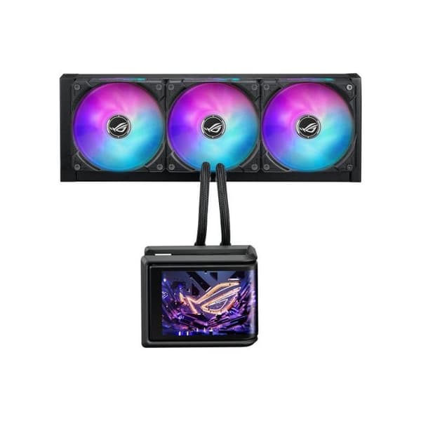 ASUS ROG Ryuo IV SLC 360 ARGB All-in-one vätskekylningssystem 12 cm Svart