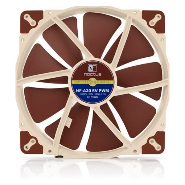 Lådfläkt Noctua NF A20 5V PWM Ø 20 cm