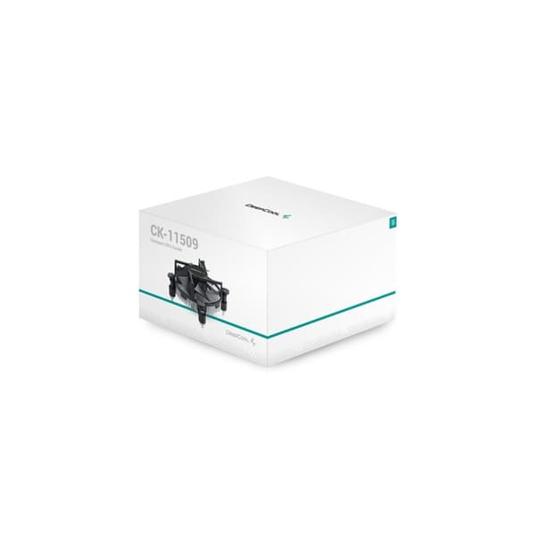 CPU-fläkt DEEPCOOL DP-ICAP-11509 Gjuten aluminium, Svart