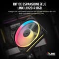 Miniatyrbild 2 av 3: Refroidissement PC - CORSAIR - CO-9051049-WW - iCUE LINK LX120R RGB Enkelfläkt