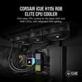 Miniatyrbillede 2 af 8: Sæt med flydende kølevæske Corsair H115I