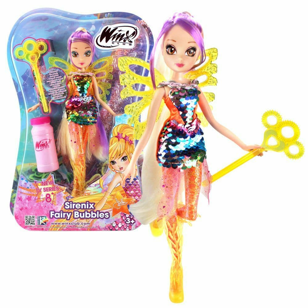 Winx Club Sirenix Fairy Bubbles Stella