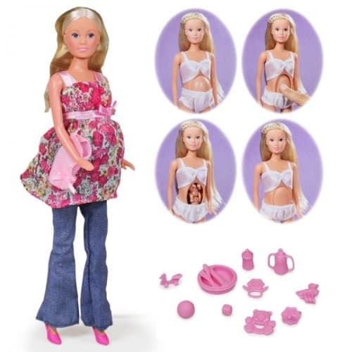 Steffi Love Gravid Välkommen Bebis Simba Toys