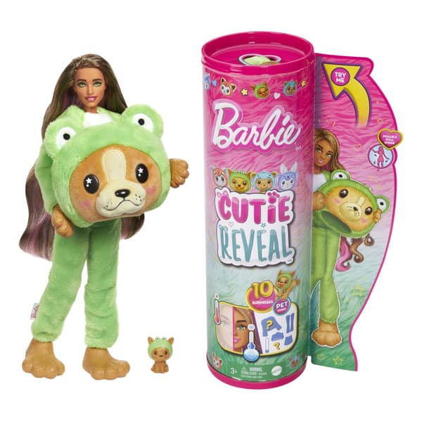 Barbie Cutie Reveal Costume Cuties Dukke Grønn