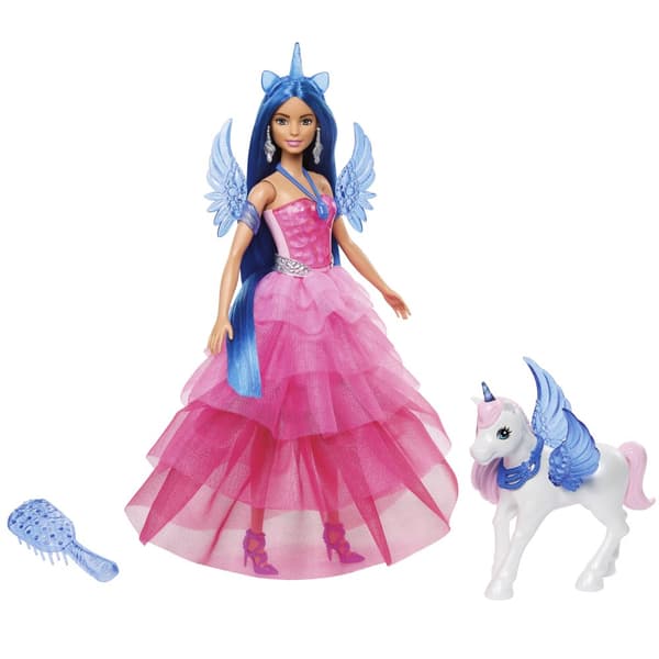 Barbie Safir Alicorn Dukke